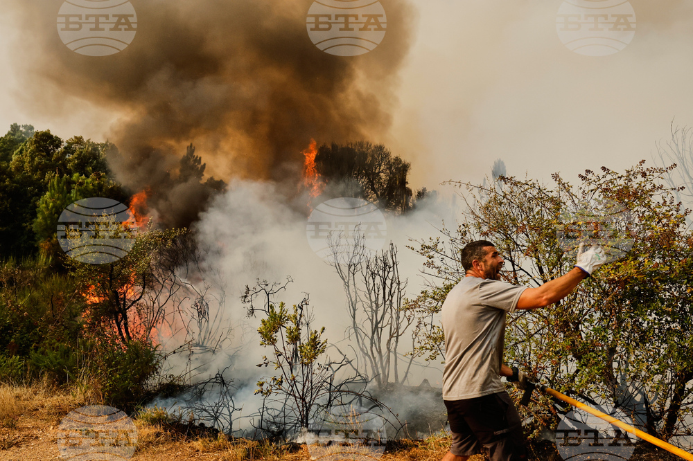 APTOPIX Spain Fires