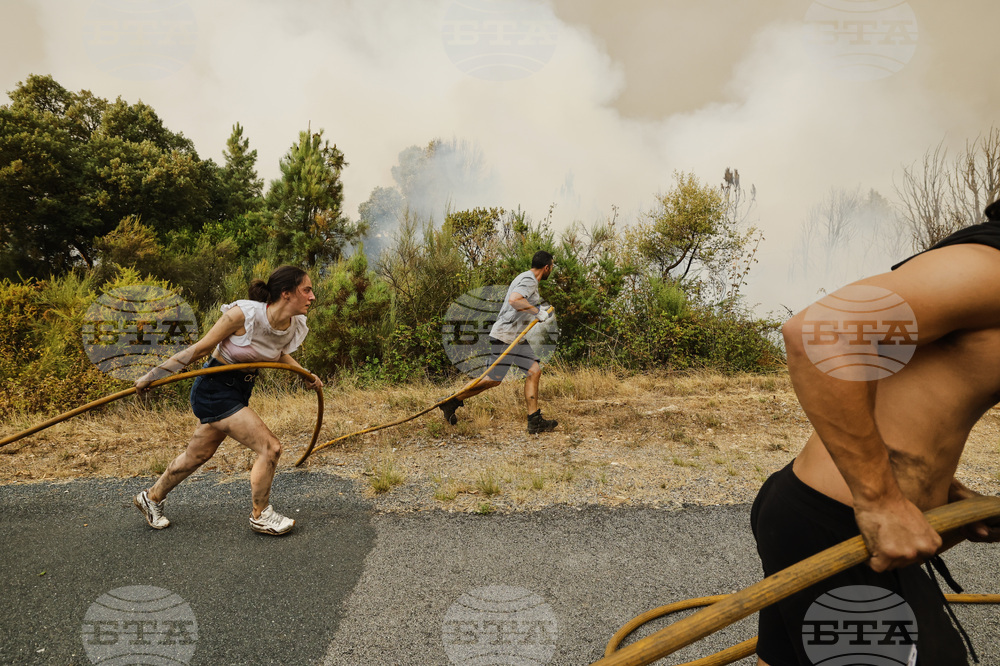 APTOPIX Spain Fires