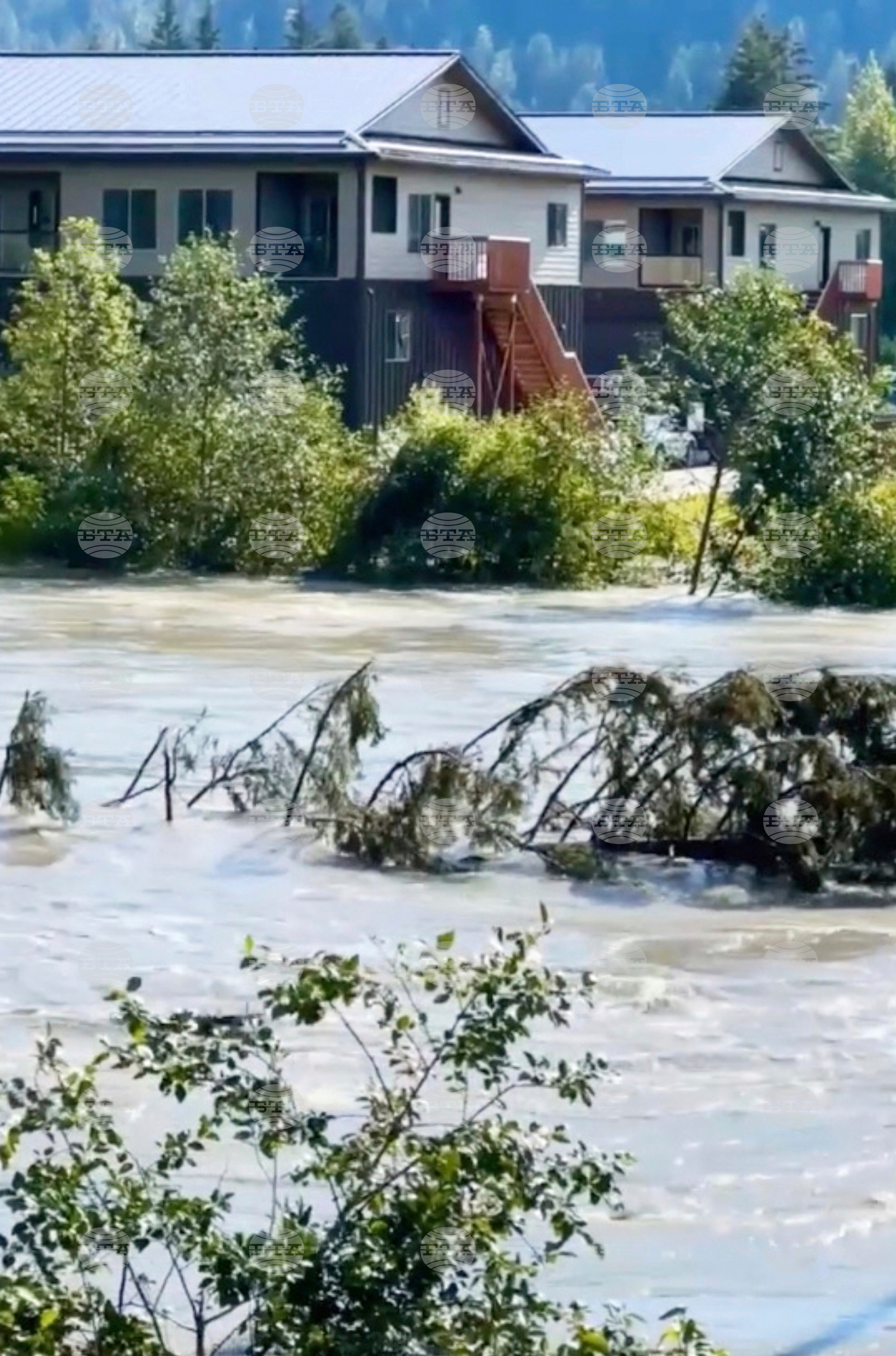 Alaska Flooding Glacial Dam