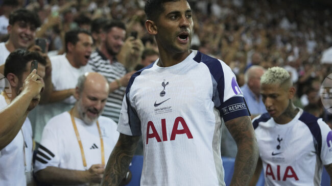 Защитникът Кристиан Ромеро е възстановен и може да играе срещу Челси, потвърди мениджърът на Тотнъм Томас Франк