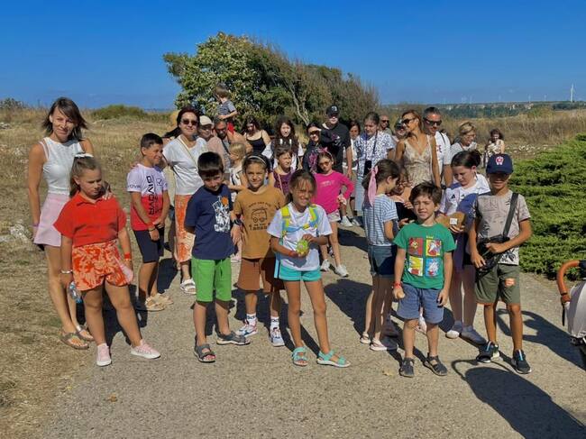 Учениците от училище „Родолюбие“ в Неапол, Италия, посетиха местността Текето