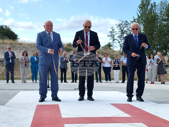 Helipad for Air Ambulances Unveiled in Kardzhali