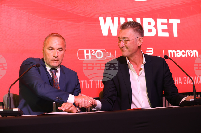 Футбол - ЦСКА - Бойко Величков - пресконференция