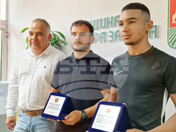 Стара Загора - ММА - Апостол Апостолов - награждаване