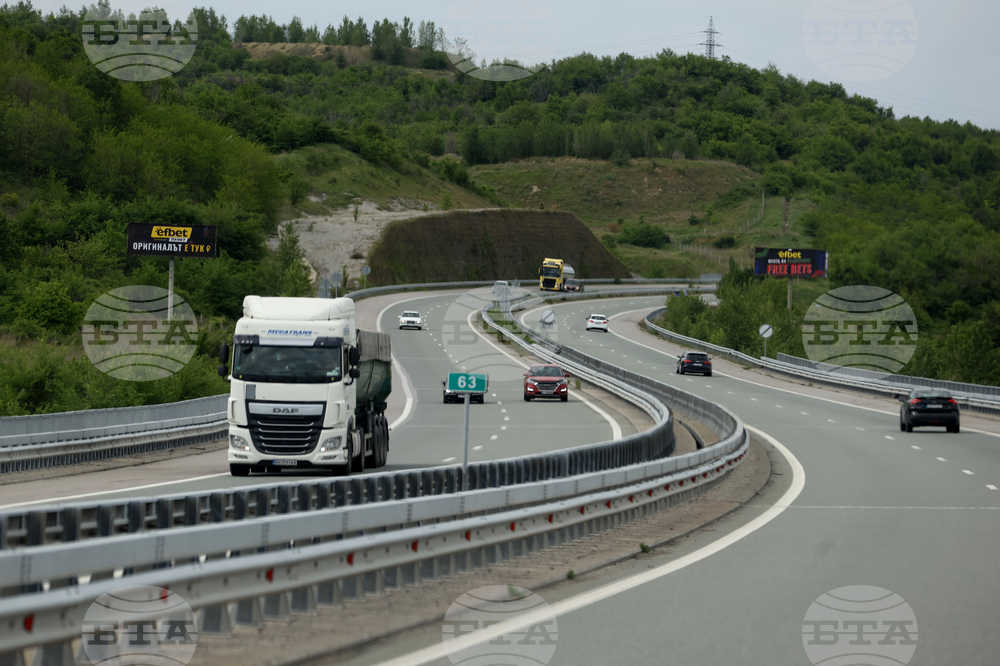 От днес до 22 август ще се извършват дейности по подобряване на отводняването в участък от автомагистрала "Струма" в района на Перник