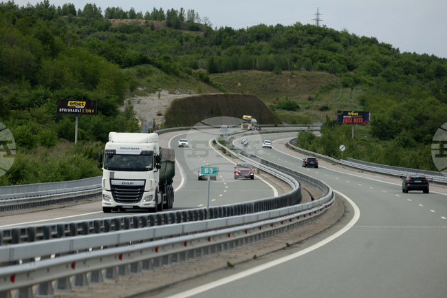 От 11 до 17 октомври ще бъде въведена временна организация на движението по магистрала „Струма“