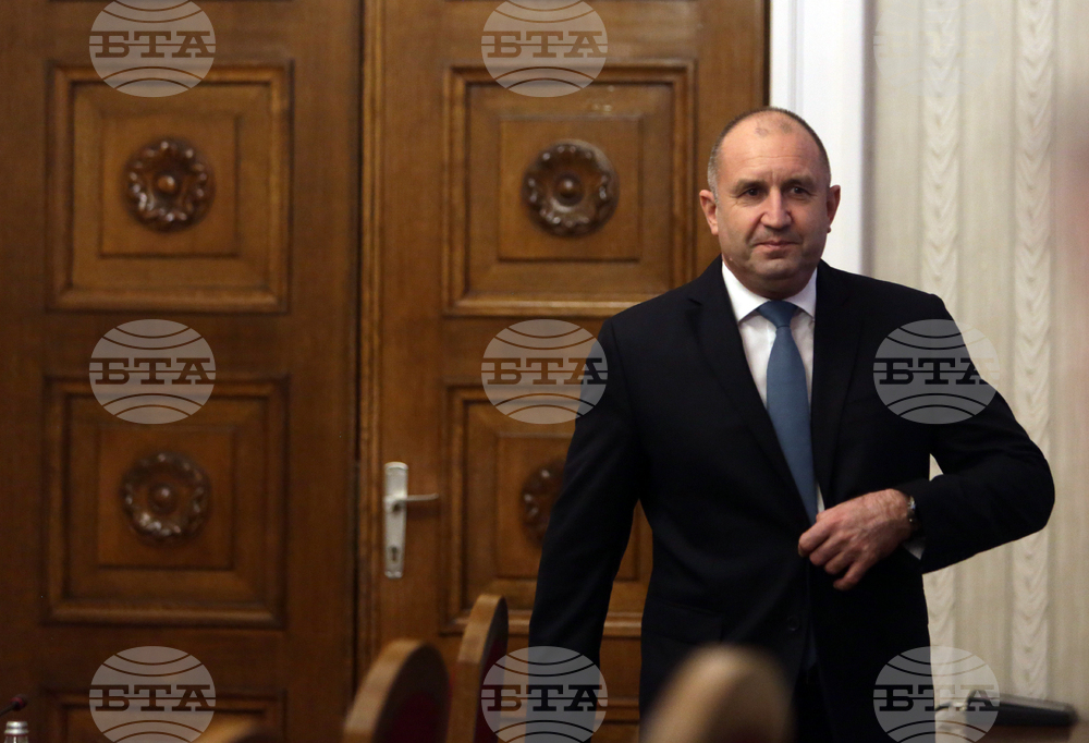 Румен Радев - Валдис Домбровскис - среща