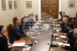 Румен Радев - Валдис Домбровскис - среща