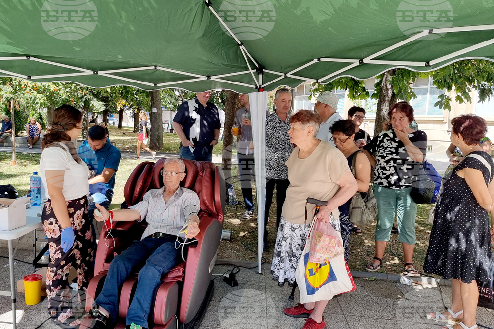 Голям интерес предизвика във Враца инициативата „5 минути за здраве“