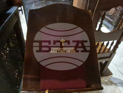 Троянски манастир - чин на опело Богородично - освещаване тъкана икона