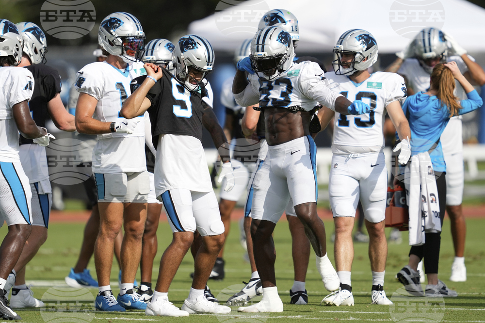 Panthers Texans Camp Football
