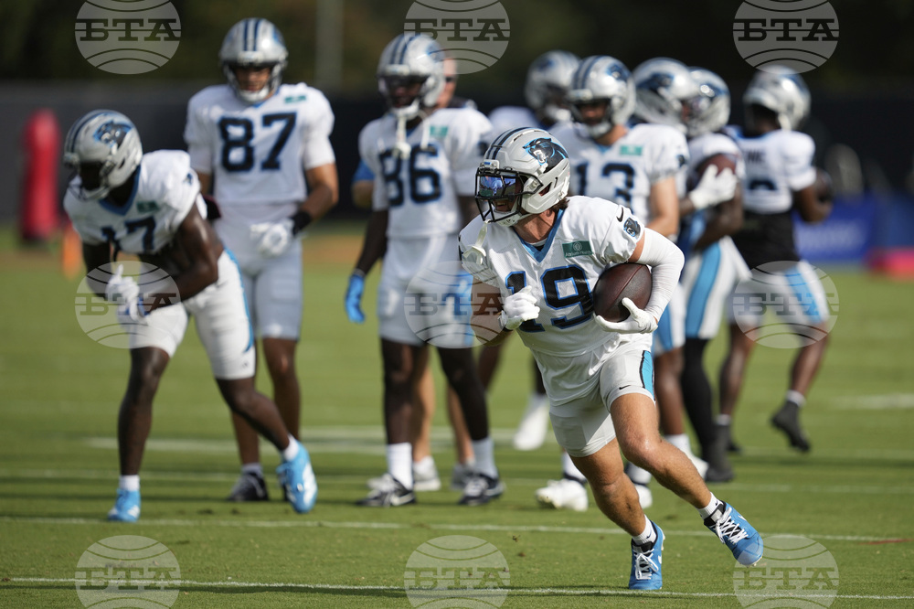 Panthers Texans Camp Football
