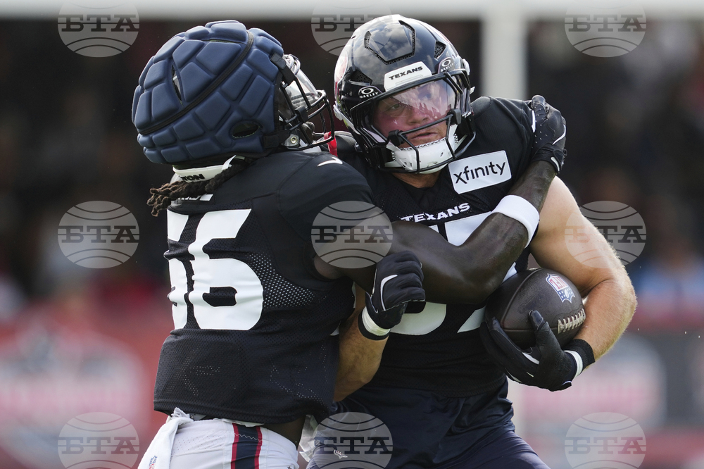 Panthers Texans Camp Football