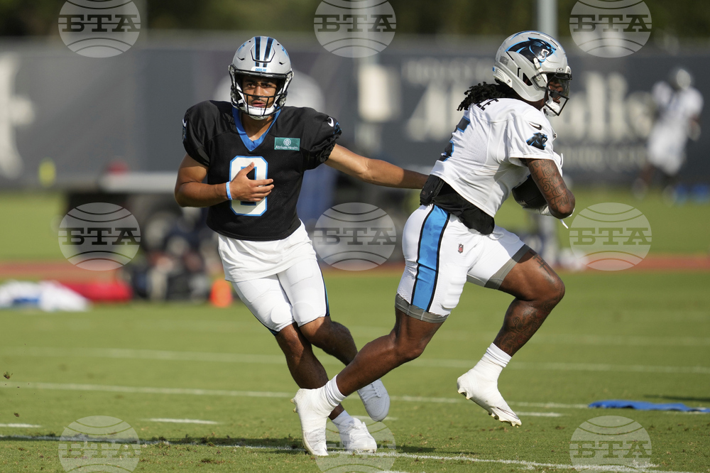 Panthers Texans Camp Football