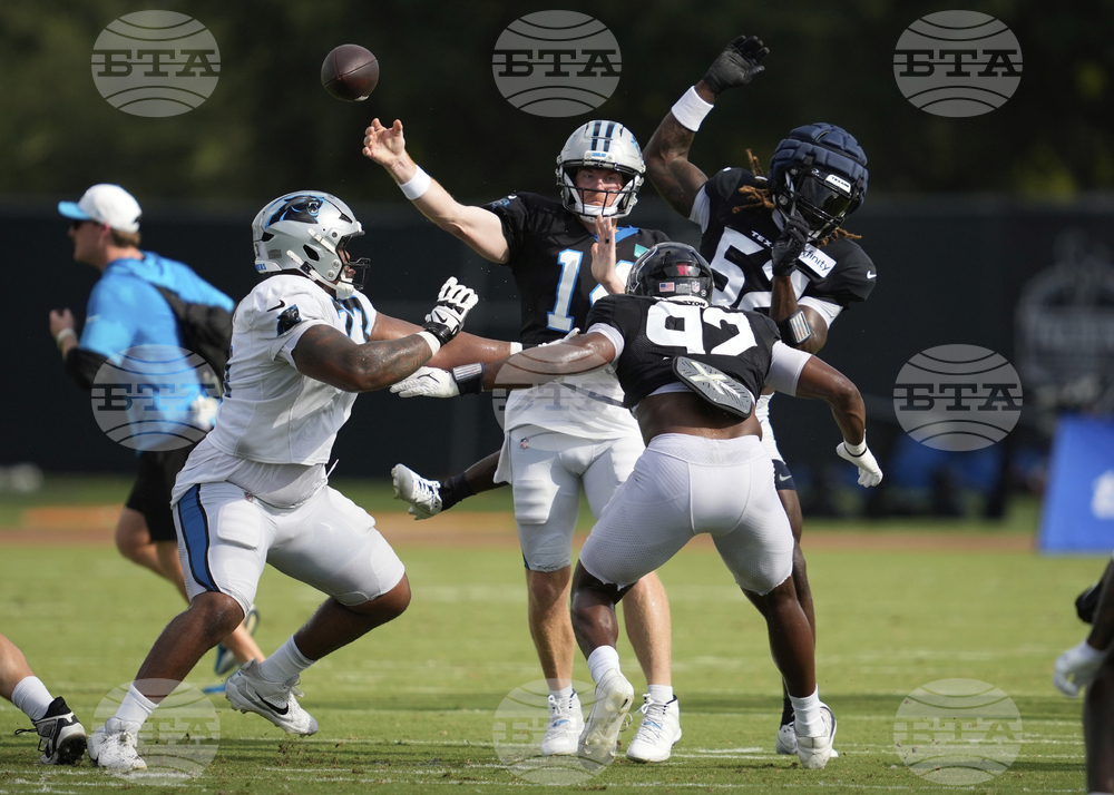 Panthers Texans Camp Football