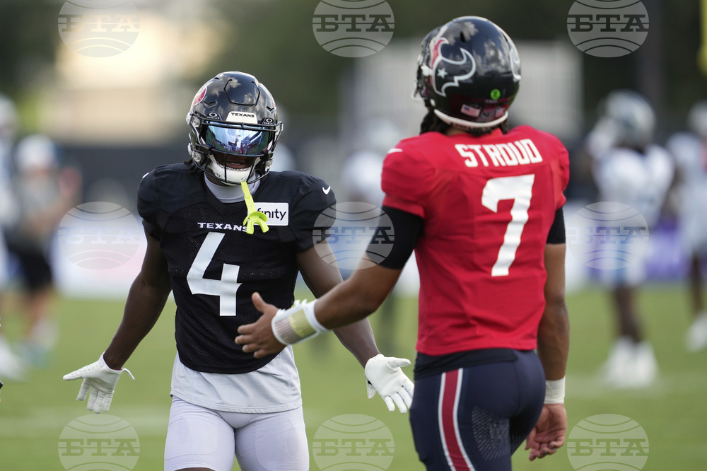 Panthers Texans Camp Football