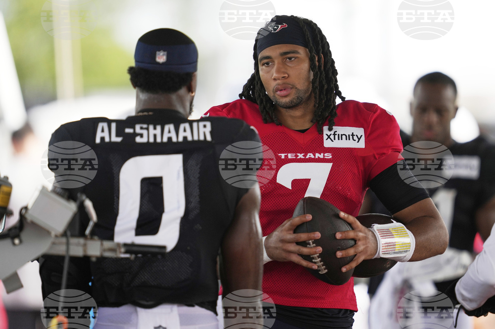 Panthers Texans Camp Football
