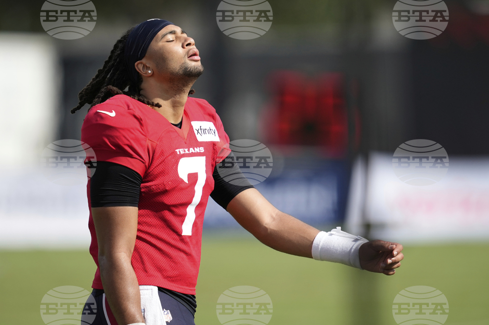 Panthers Texans Camp Football