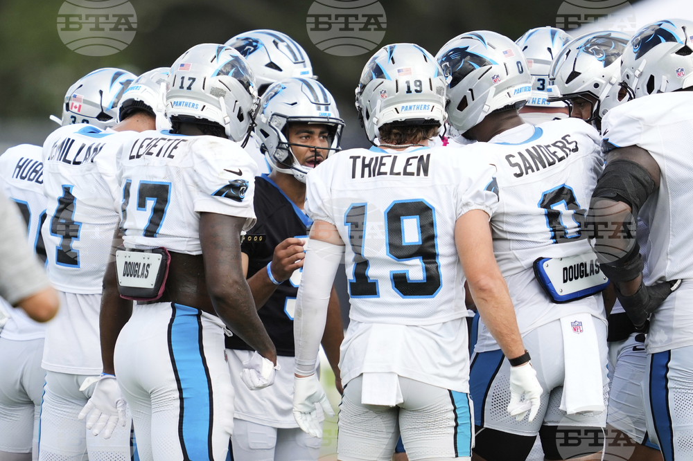 Panthers Texans Camp Football
