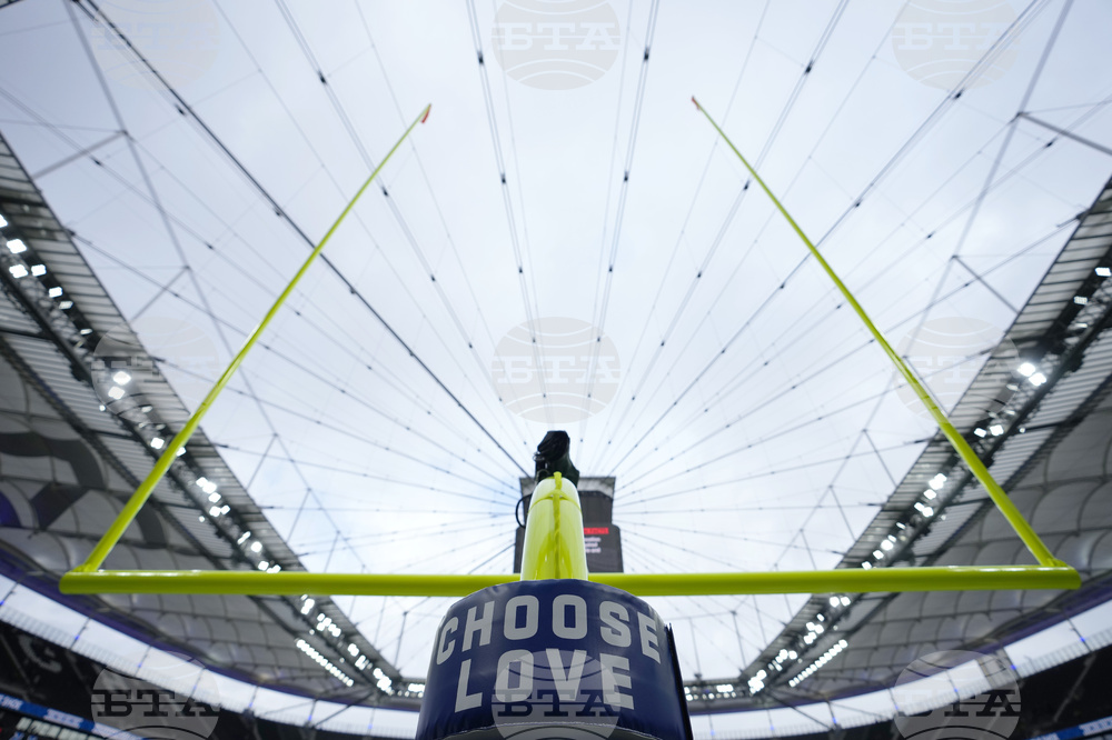 NFL End Zone Stencils Football