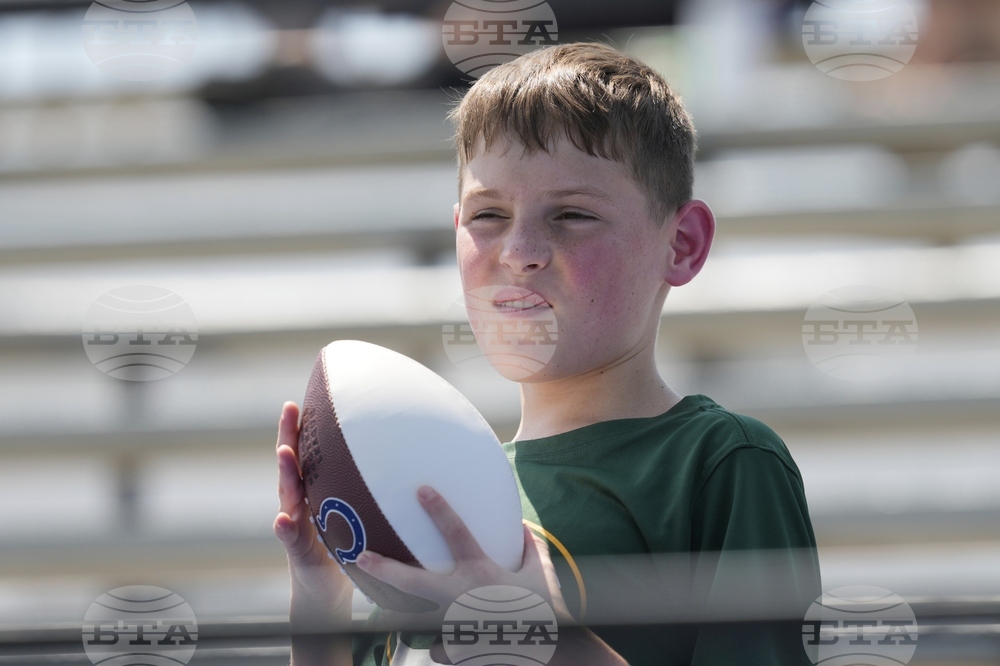 Packers Colts Camp Football