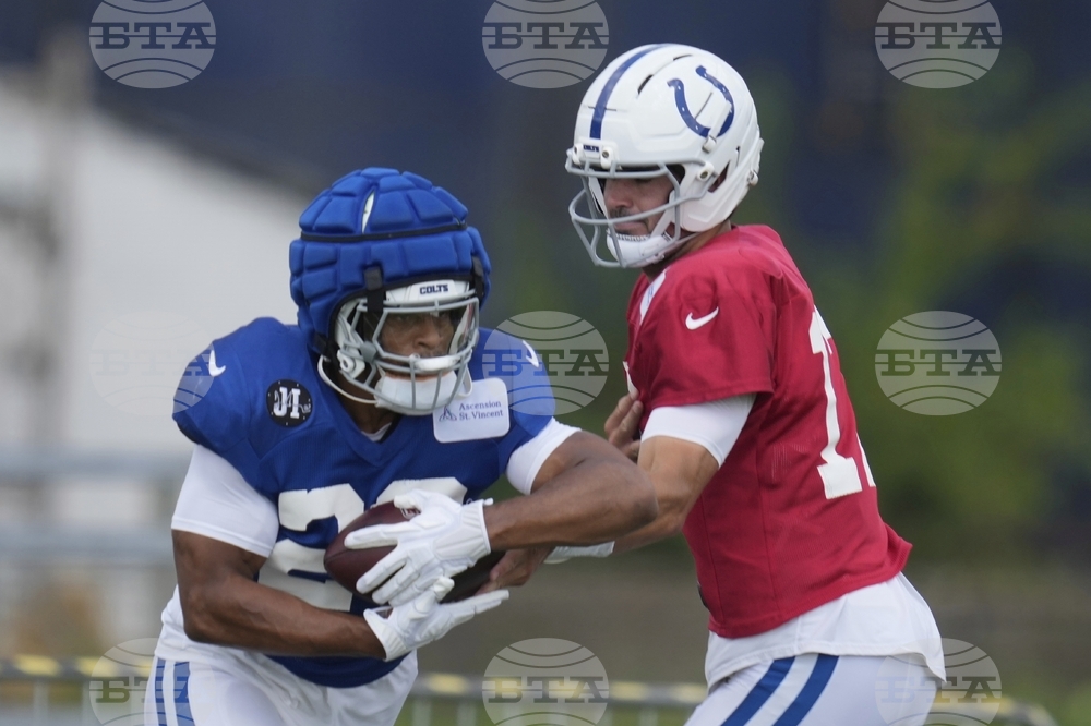Packers Colts Camp Football