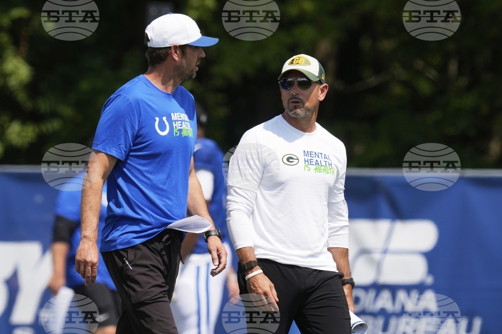 Packers Colts Camp Football