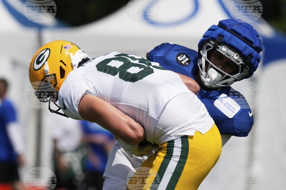 Packers Colts Camp Football
