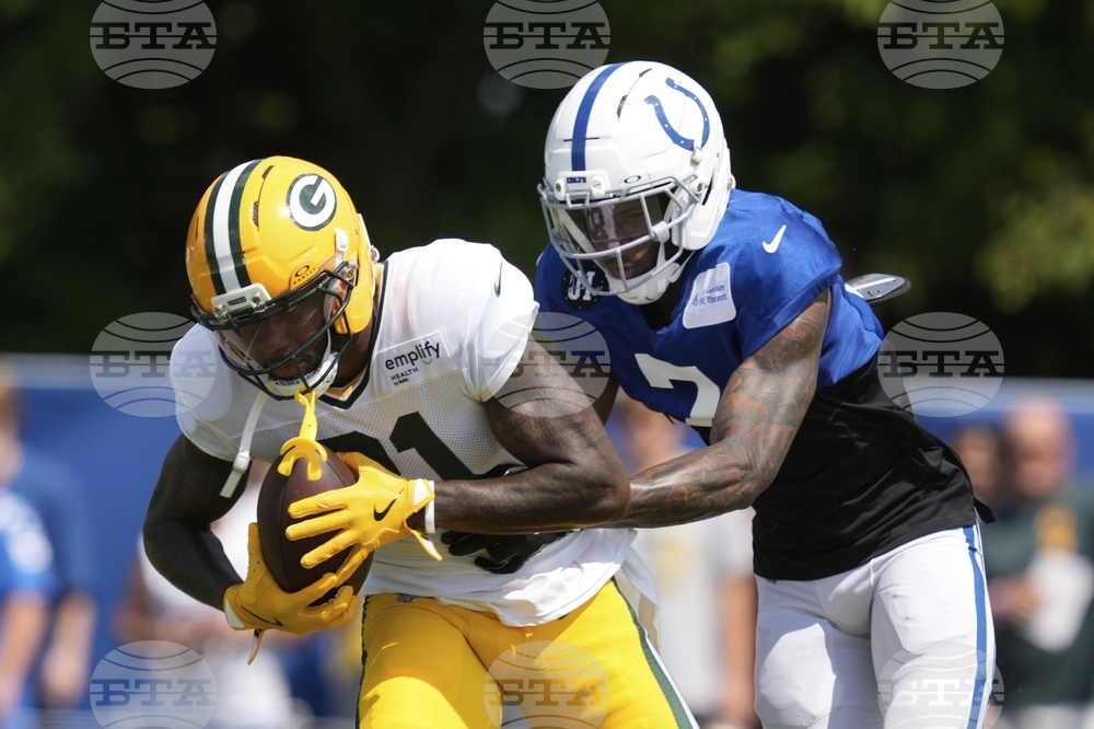 Packers Colts Camp Football