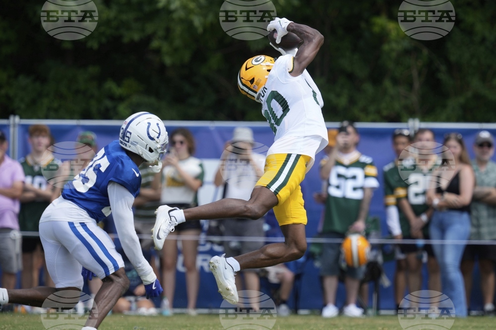 Packers Colts Camp Football