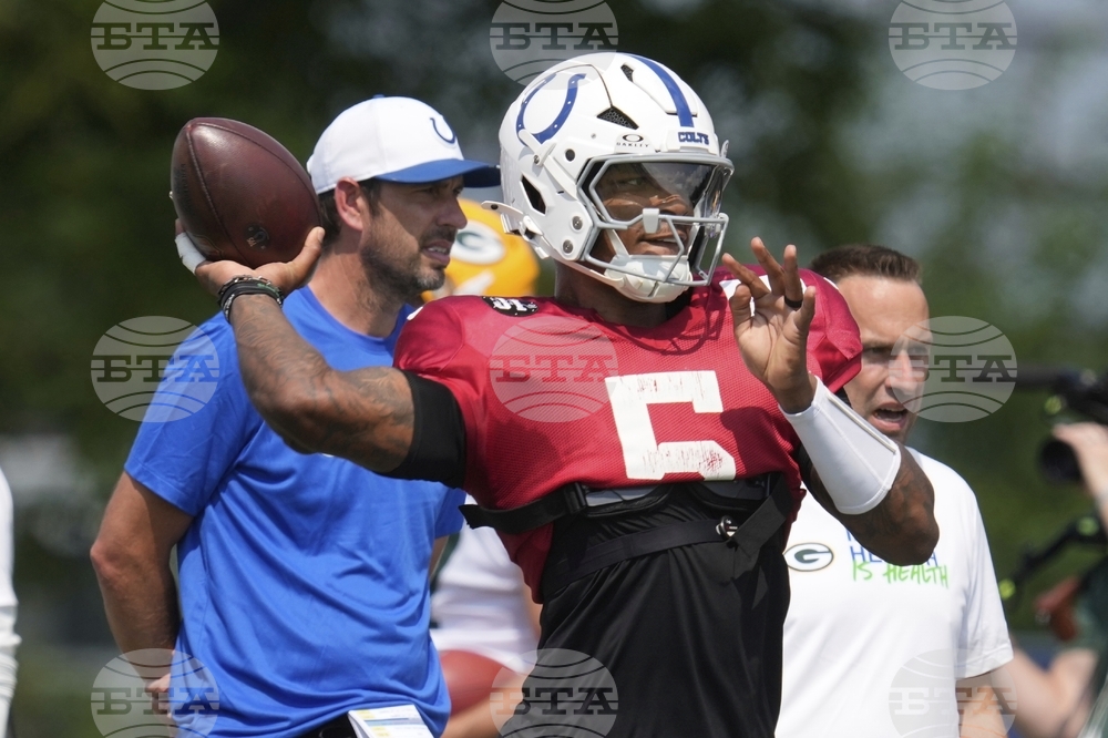 Packers Colts Camp Football
