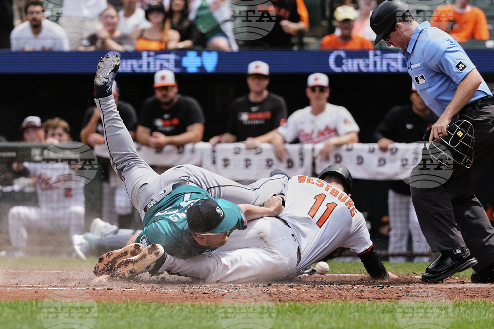 APTOPIX Mariners Orioles Baseball