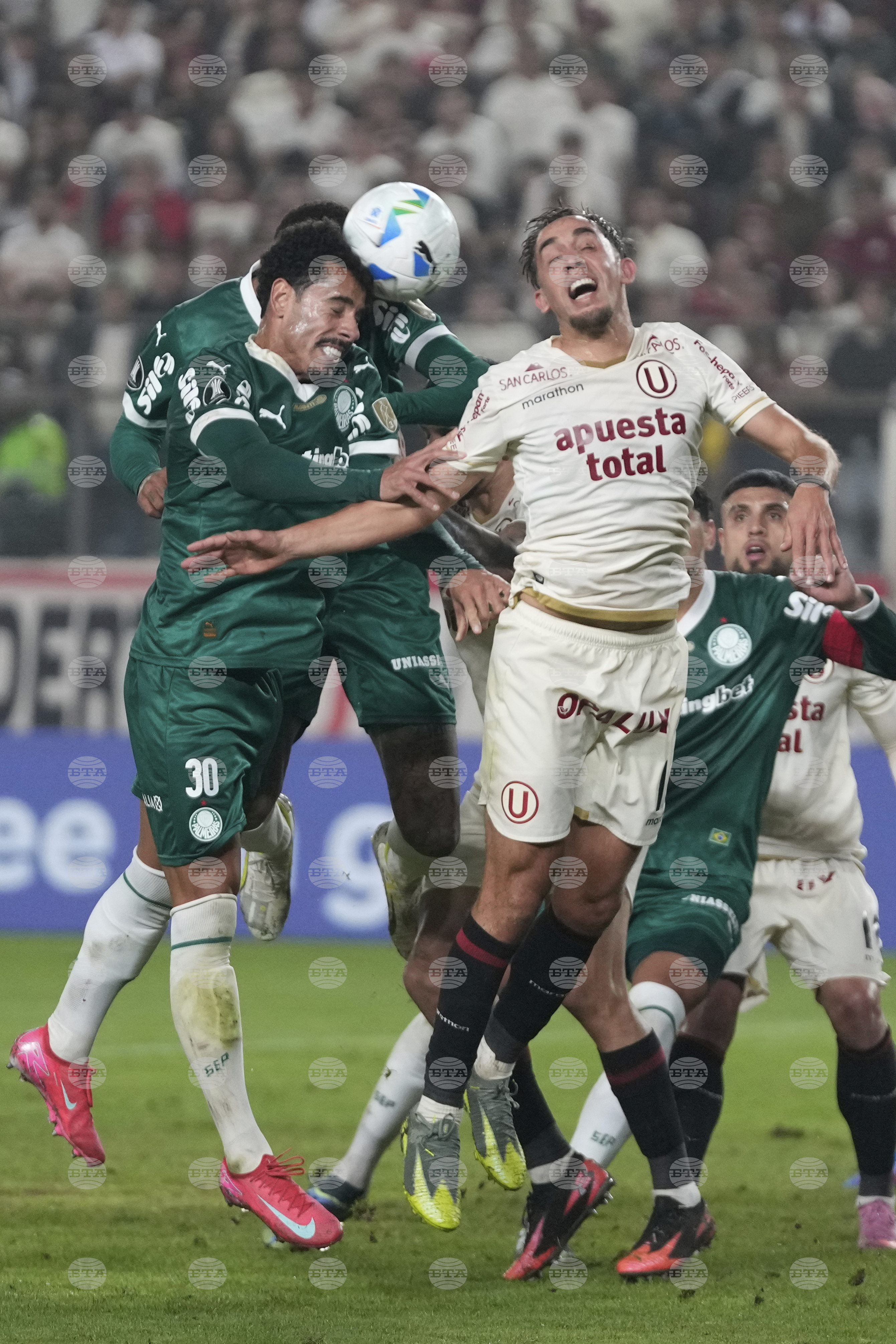 Peru Brazil Soccer Copa Libertadores