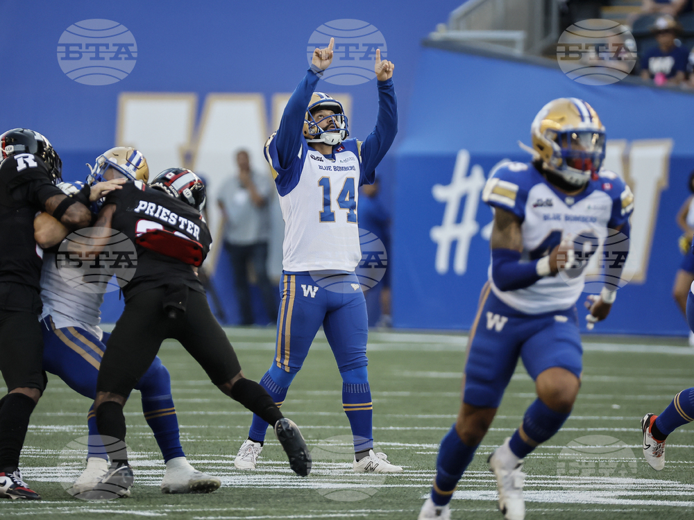 CFL Redblacks Blue Bombers Football