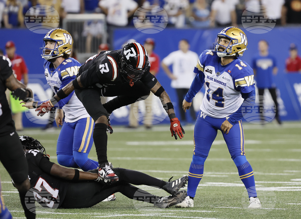CFL Redblacks Blue Bombers Football