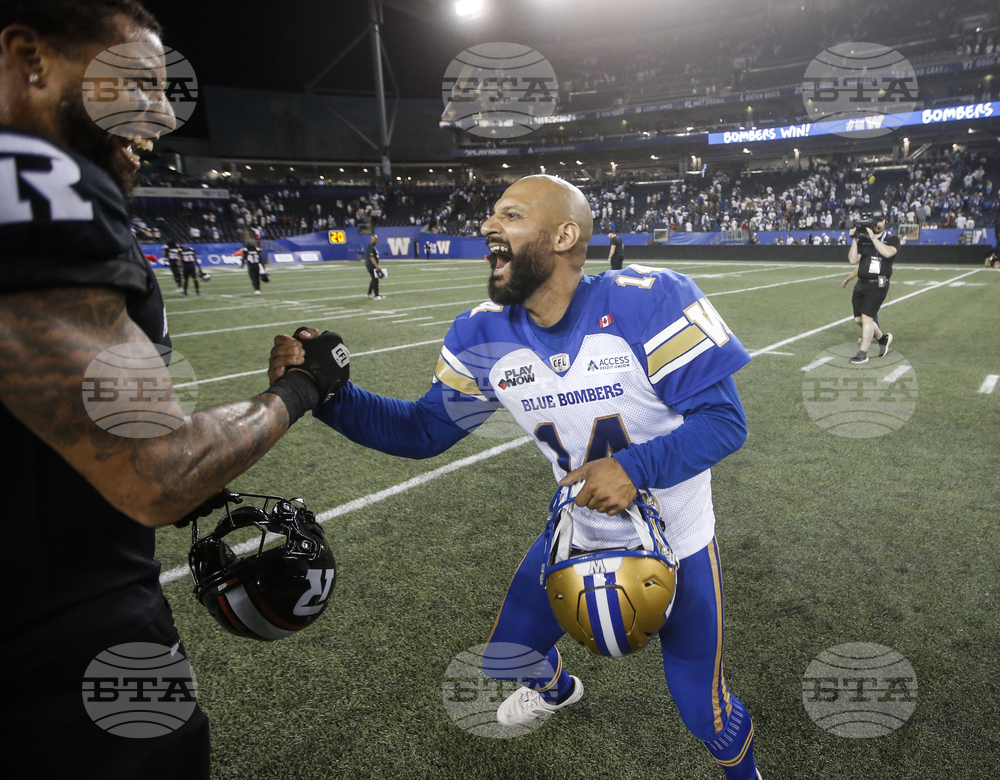 CFL Redblacks Blue Bombers Football