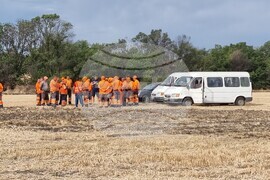 Село Пясъчево - влак - пожар