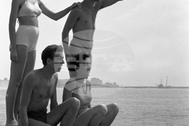 Лятно настроение в Несебър през 1953 година