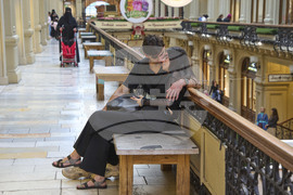 APTOPIX Russia Daily Life