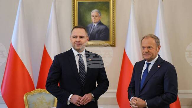 ПАП: Премиерът и президентът на Полша обсъдиха сигурността и международните отношения на първата си среща на четири очи