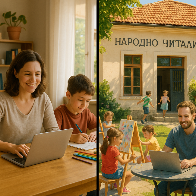 Читалище „Иван Вазов – 2014“ подкрепя предложението на Деница Сачева за гъвкаво работно време за родители през ваканцията