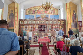 Село Младово - Успение Богородично - литургия