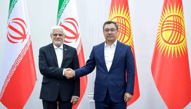 КАБАР: Първият вицепрезидент на Иран е на официално посещение в Киргизстан 