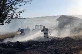 Село Разбойна - пожар - мерки