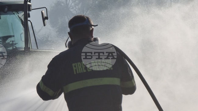 Общо 27 пожара са потушени в страната за последното денонощие