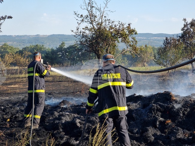 Село Разбойна - пожар - мерки