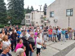 Брезник - водна криза - протест