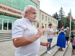 Брезник - водна криза - протест