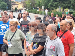 Брезник - водна криза - протест