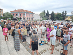 Брезник - водна криза - протест